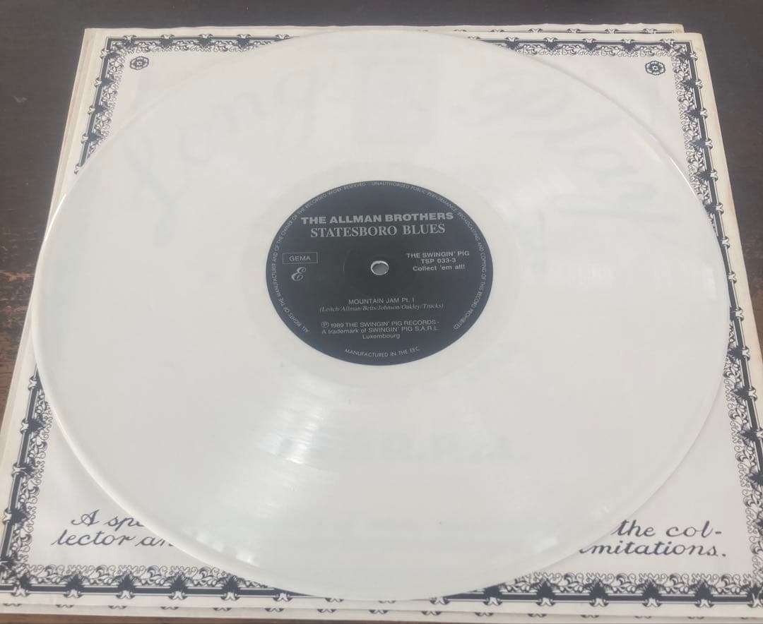 ◾️史上最高ライブTMOQ名盤3LP◾️THE ALLMAN BROTHERS BA