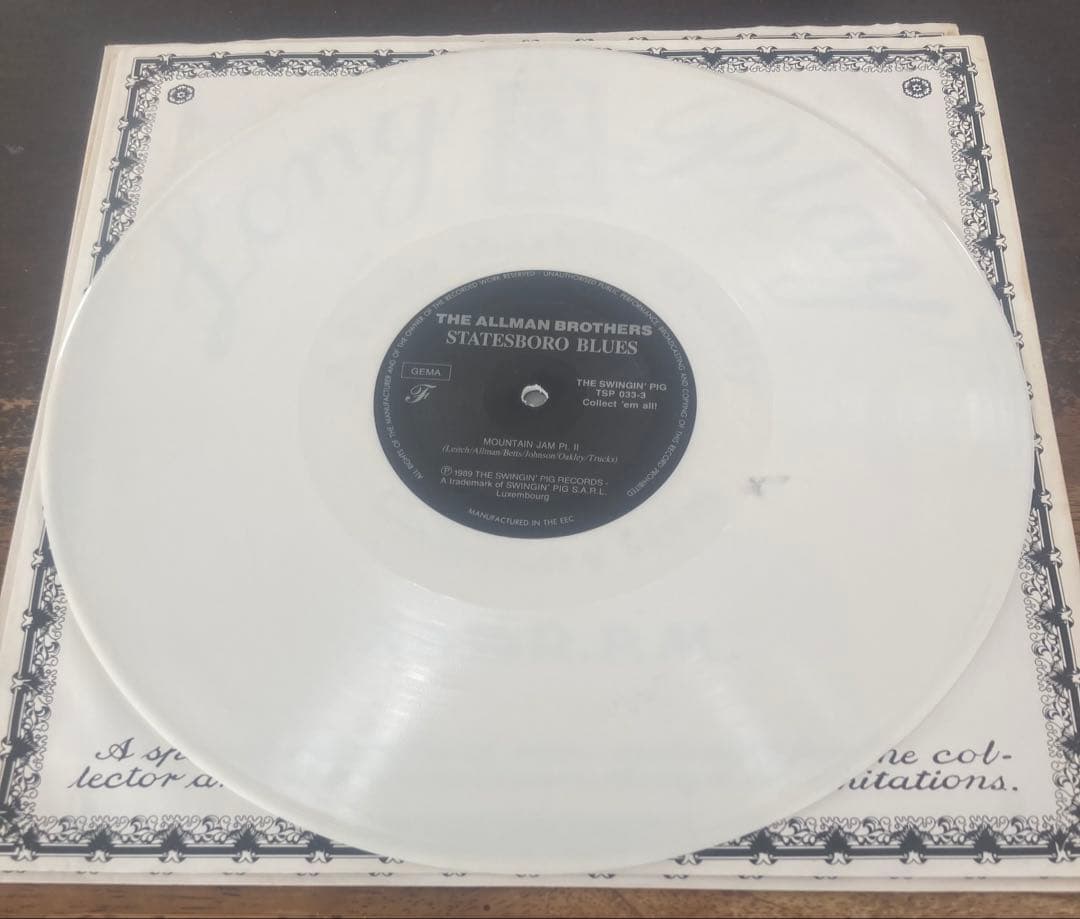 ◾️史上最高ライブTMOQ名盤3LP◾️THE ALLMAN BROTHERS BA