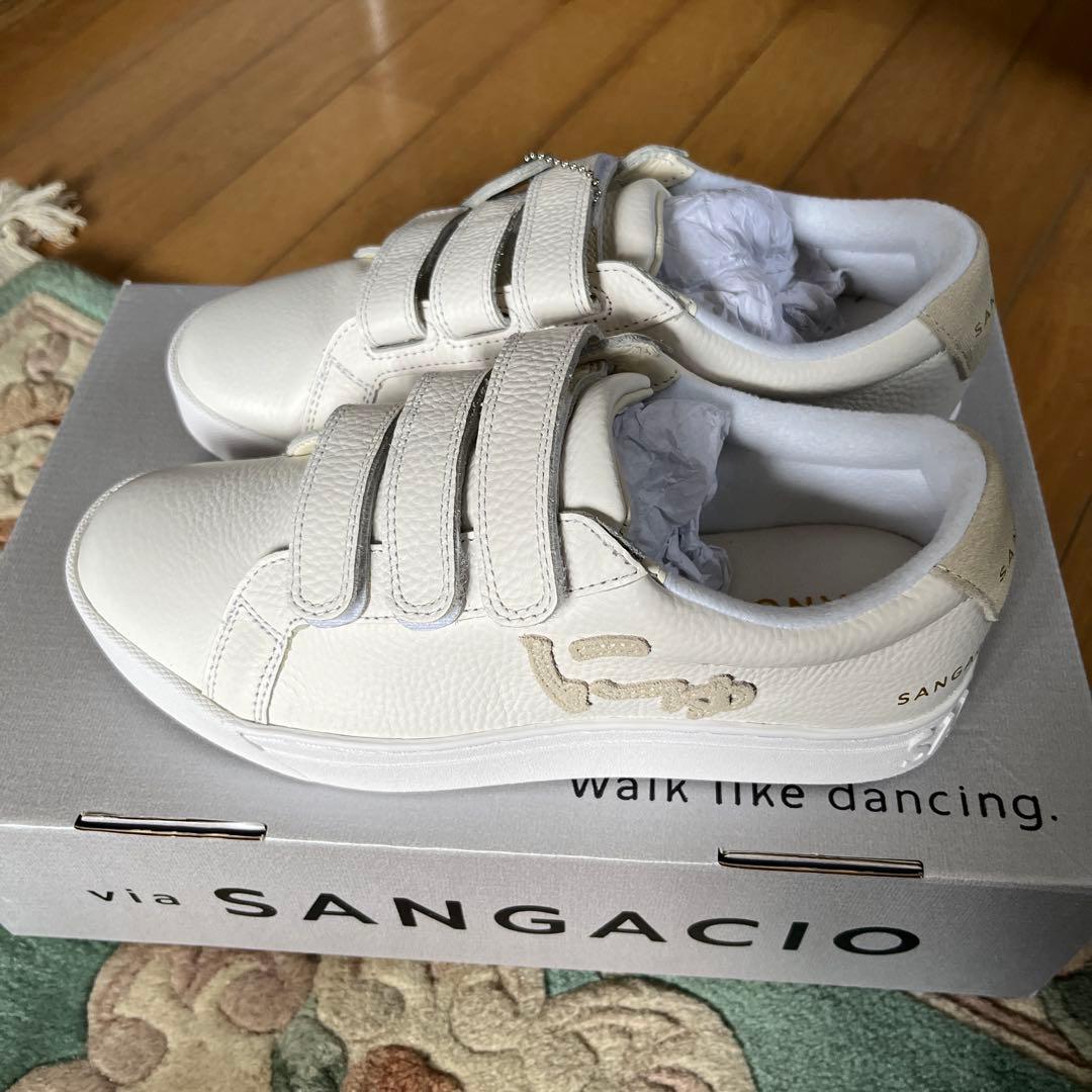 SANGACIO サンガッチョ にゅ〜ず スニーカー シューズ 23.0cm
