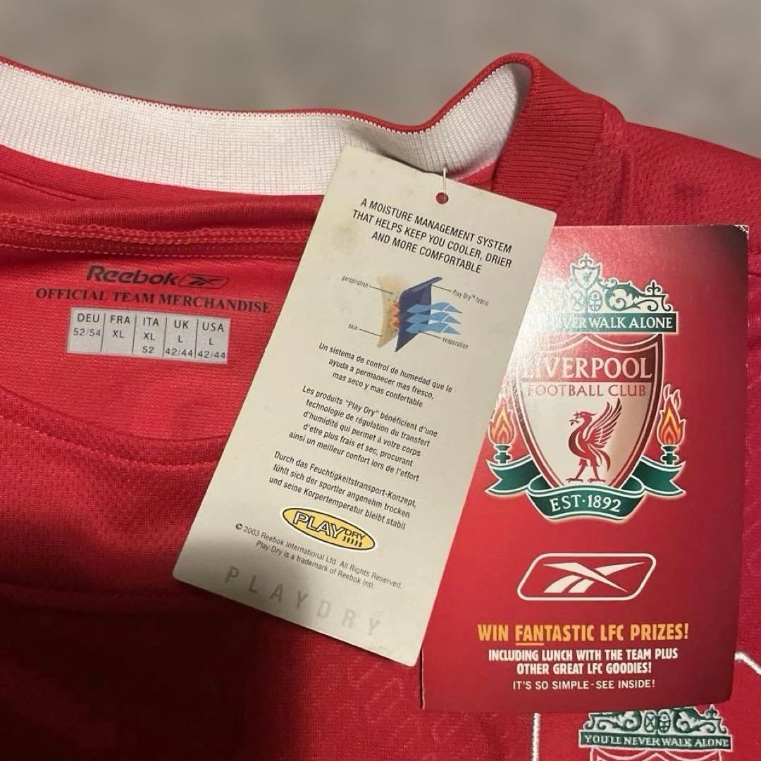 リバプール　#8 ジェラード　2004.2005チャンピオンズリーグ優勝モデル