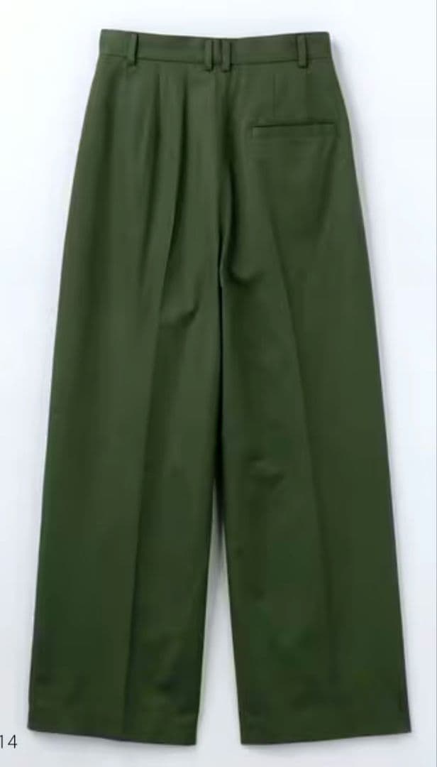 ６【roku】タックパンツ