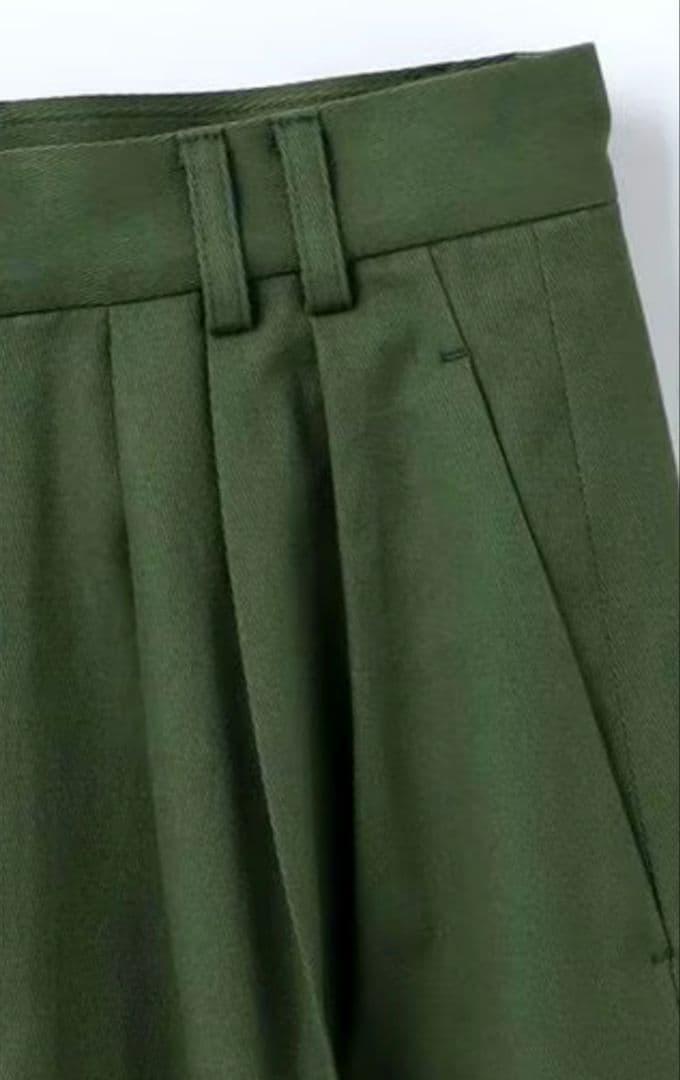 ６【roku】タックパンツ