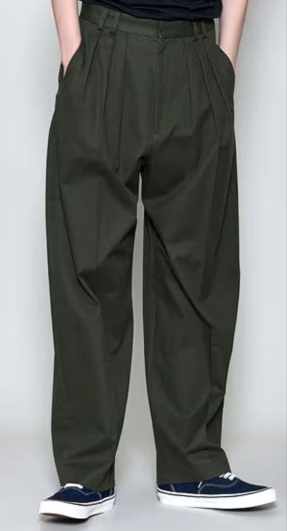 ６【roku】タックパンツ