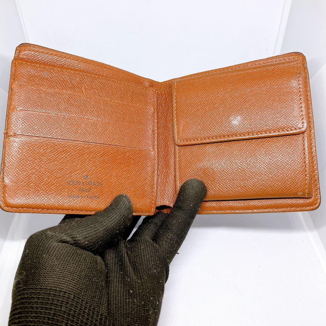 863 ルイヴィトン モノグラム　長財布　折り財布　マルコ