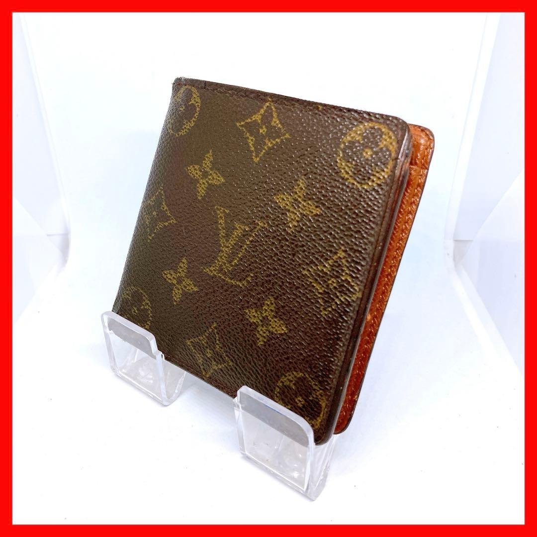 863 ルイヴィトン モノグラム　長財布　折り財布　マルコ