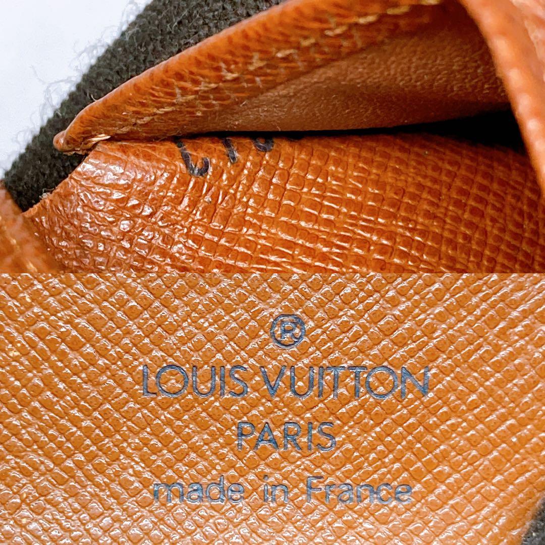 863 ルイヴィトン モノグラム　長財布　折り財布　マルコ