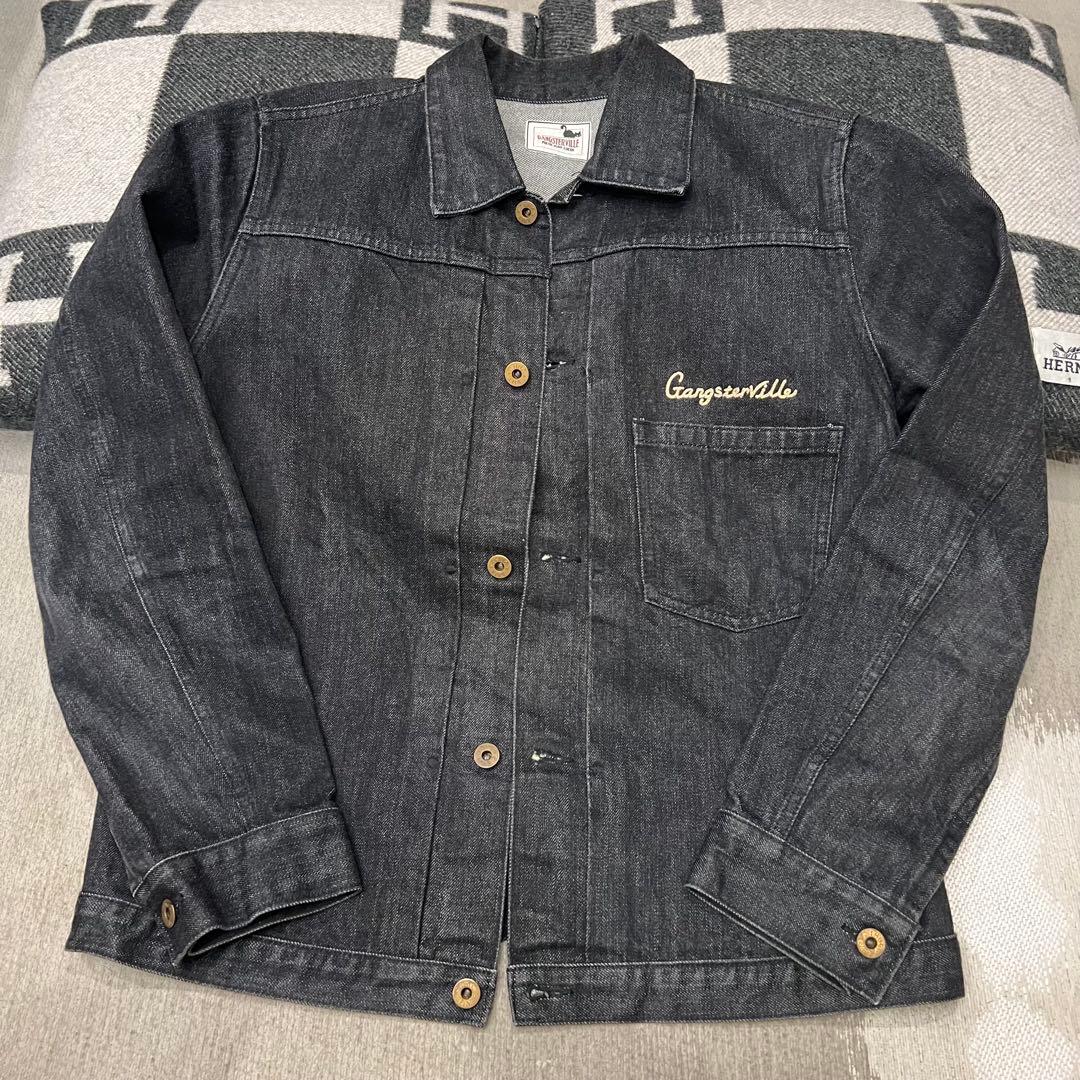 ⭐️激レア⭐️GangsterVille ギャングスタービル　デニムジャケット　Ｌ