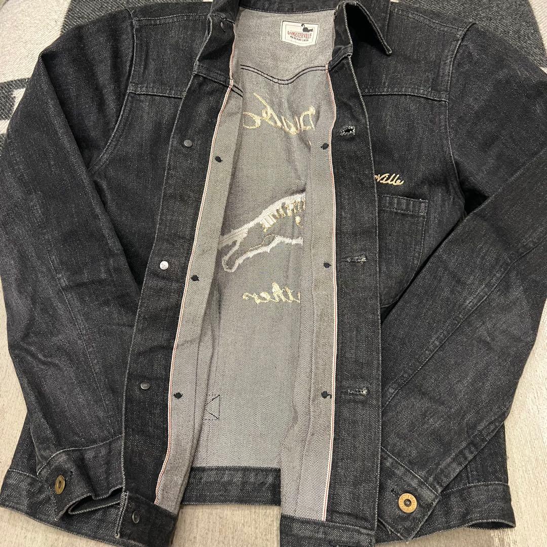 ⭐️激レア⭐️GangsterVille ギャングスタービル　デニムジャケット　Ｌ