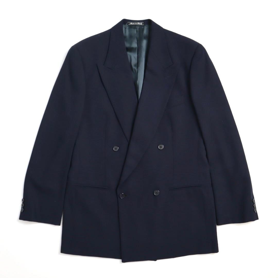 80s 90s emporio armani ダブル スーツ セットアップ