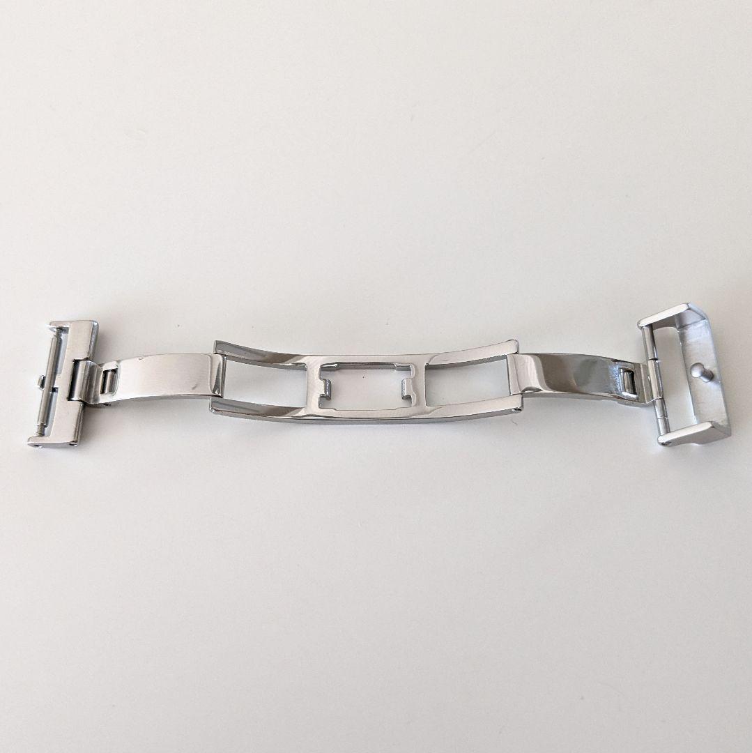 極美品 カミーユフォルネ Dバックル シルバー 16mm 観音開き ステンレス