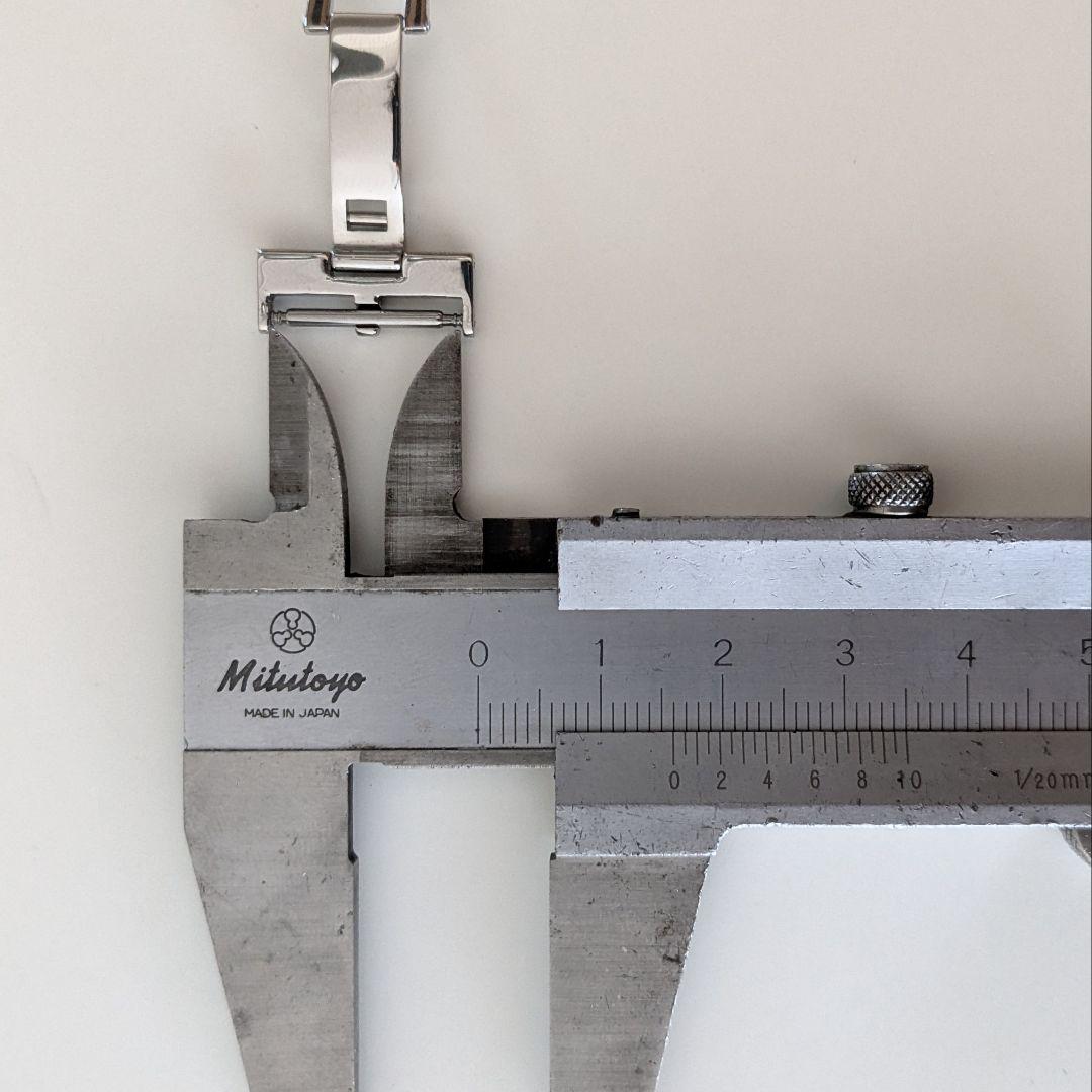 極美品 カミーユフォルネ Dバックル シルバー 16mm 観音開き ステンレス