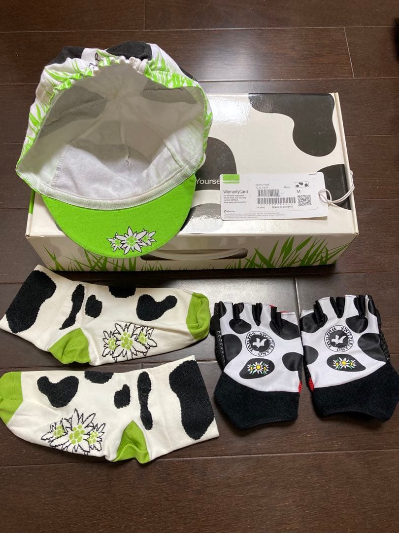 【希少】ASSOS アソス ムームー サイクルジャージ キットM 牛柄 半袖