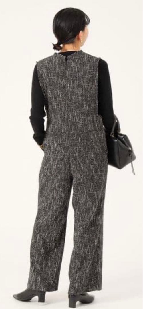 【美品】IENA　イエナ　ツイードオールインワン　2022AW