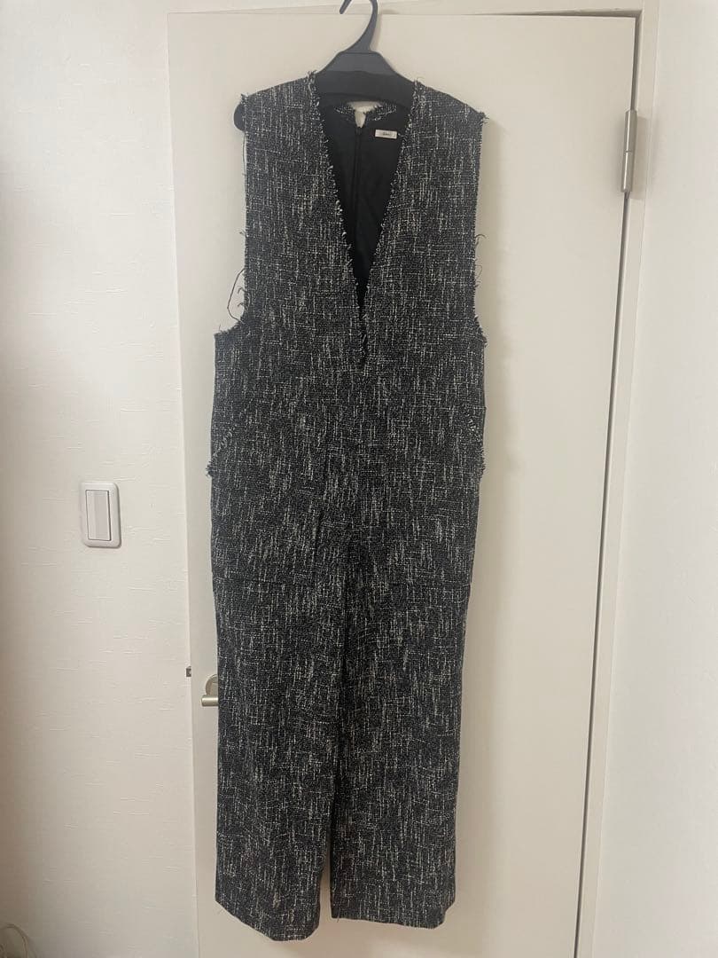 【美品】IENA　イエナ　ツイードオールインワン　2022AW