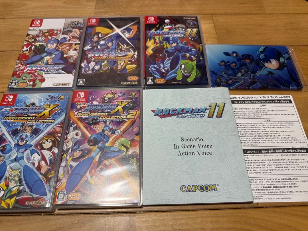 【美品】 Switch ロックマン&ロックマンX 5in1 スペシャルBOX