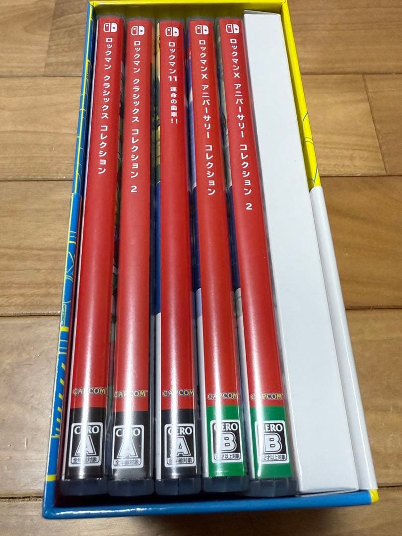 【美品】 Switch ロックマン&ロックマンX 5in1 スペシャルBOX