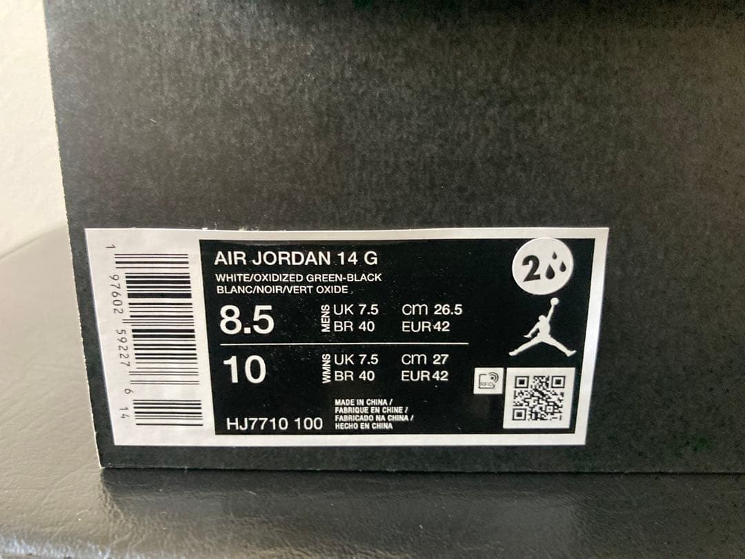 Air Jordan 14 G ゴルフシューズ 27cm