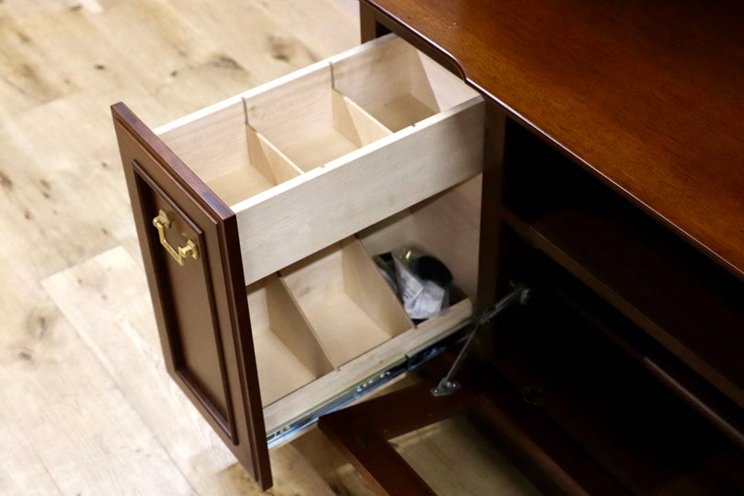 GMIS185○maruni / マルニ 地中海 リビングボード 飾り棚 キャビ