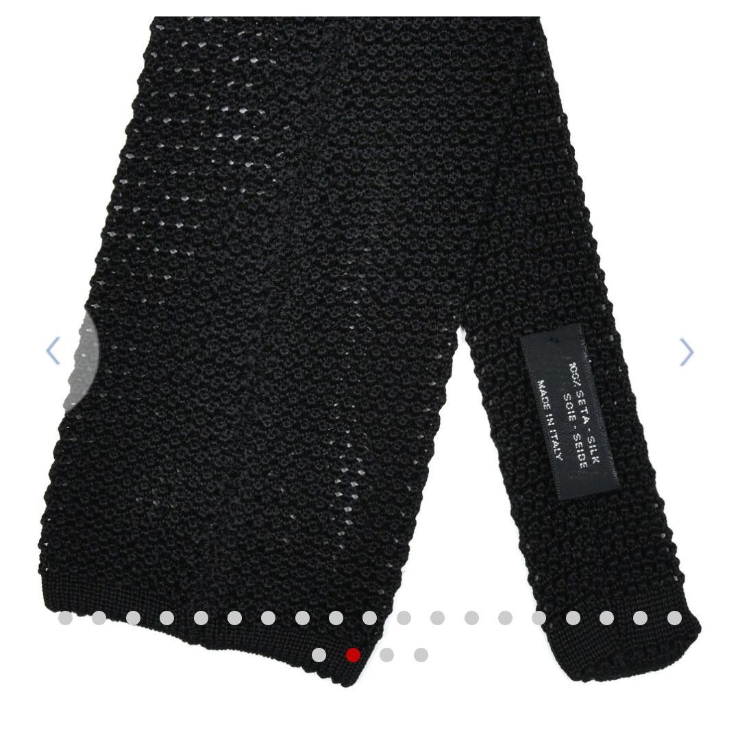 アット ヴァンヌッチ　シルクニットタイ　フランコバッシ