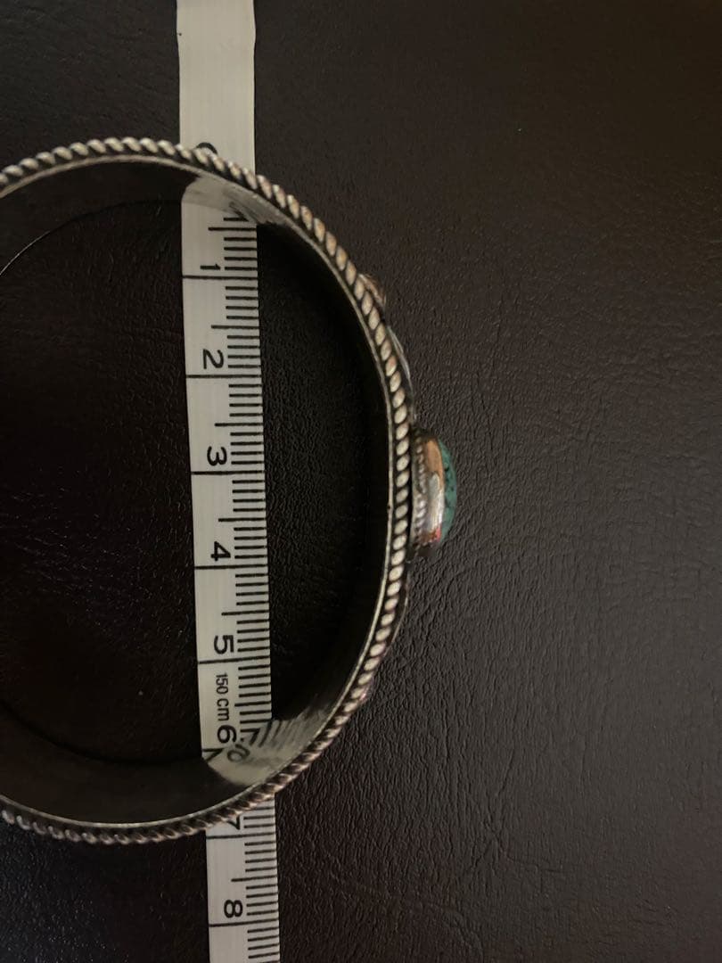 作家モノ ナバホ族 インディアンジュエリー ターコイズ バングル