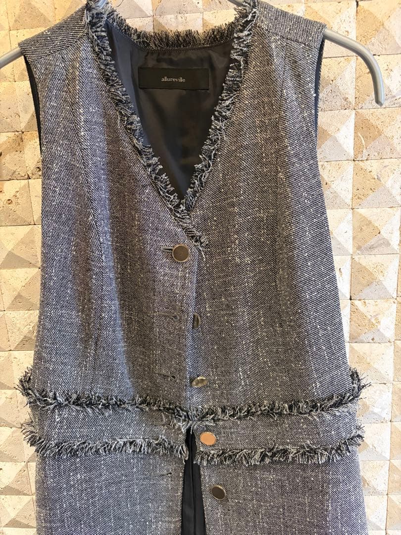 新品allurevilleワンピース／ジレ