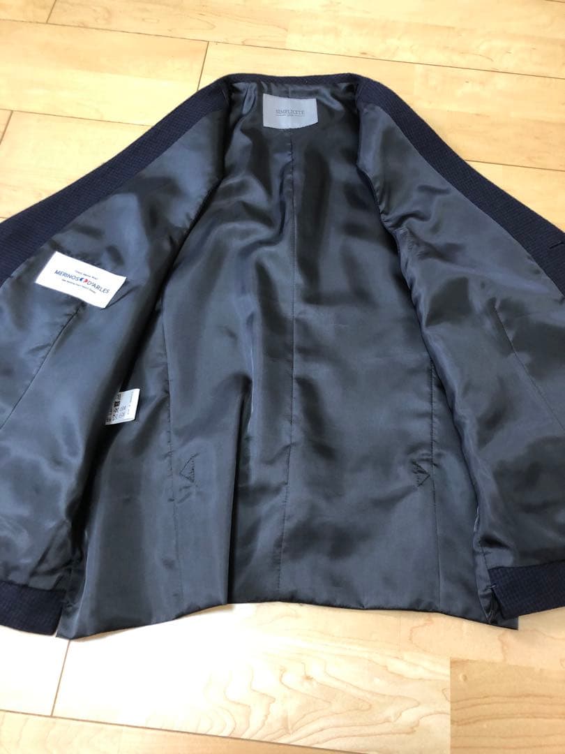 SIMPLICITÉ plus カジュアルスーツ　3ピース最終価格