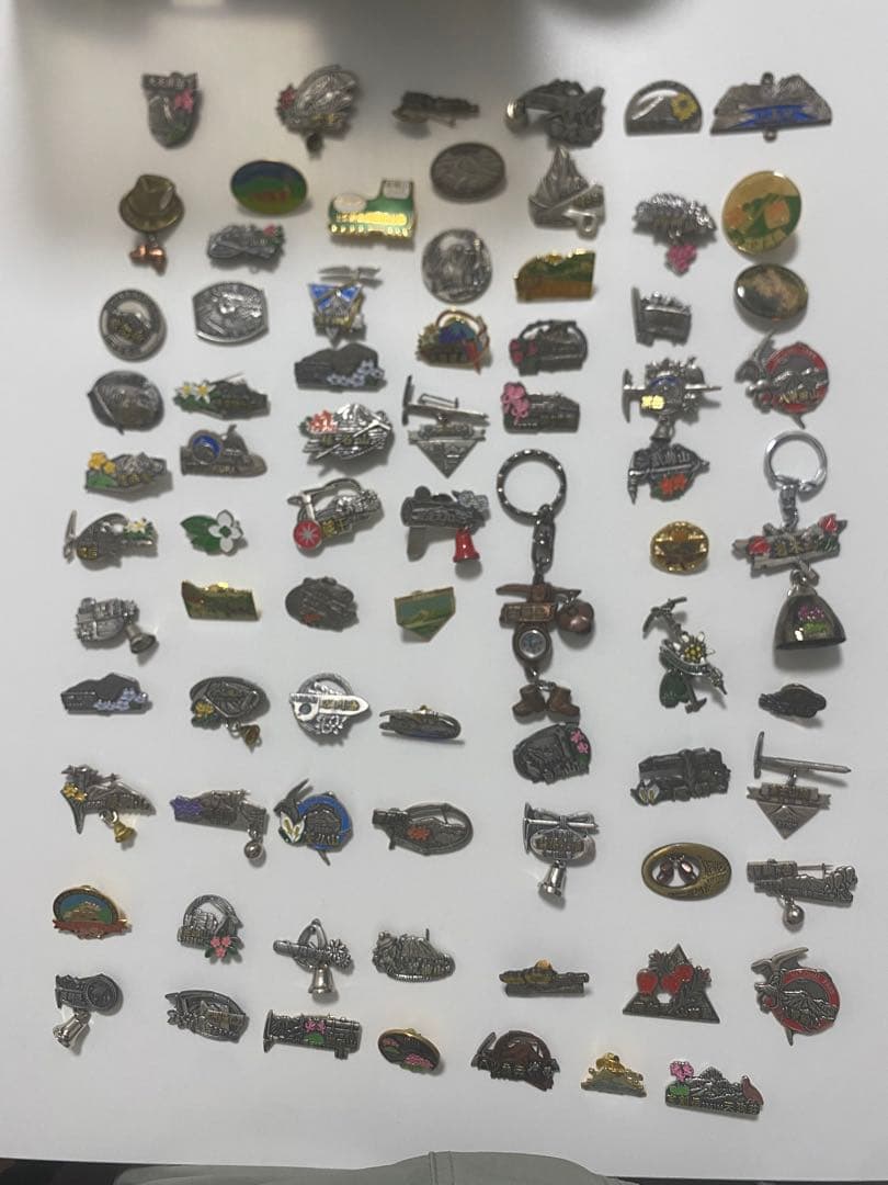 100名山バッジ　セット