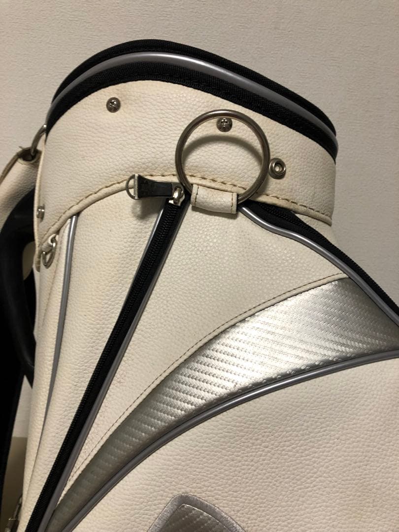 【送料込み】廃盤希少品UNDER ARMOUR キャディバッグ ホワイト 9型