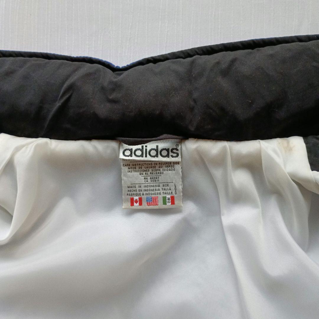 90s adidas 万国旗タグ アメリカ代表ユース サッカー ベンチコート L