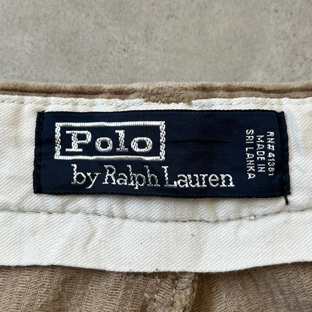 ポロバイ ラルフローレン W34 コーデュロイボトム ポロチノ 古着 18217