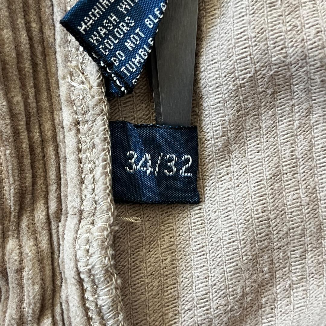 ポロバイ ラルフローレン W34 コーデュロイボトム ポロチノ 古着 18217