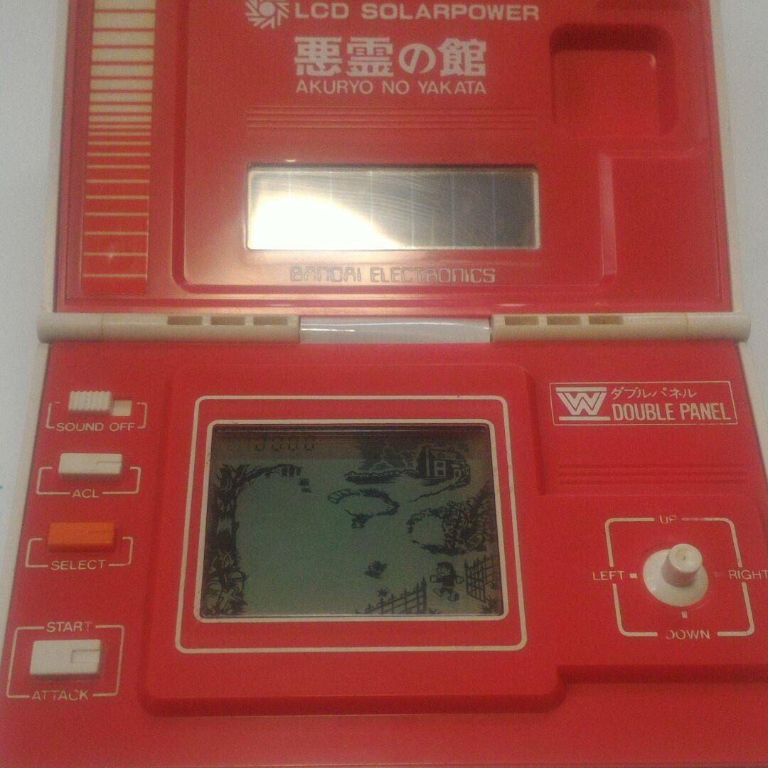 バンダイ　ポータブル液晶ゲーム　悪霊の館