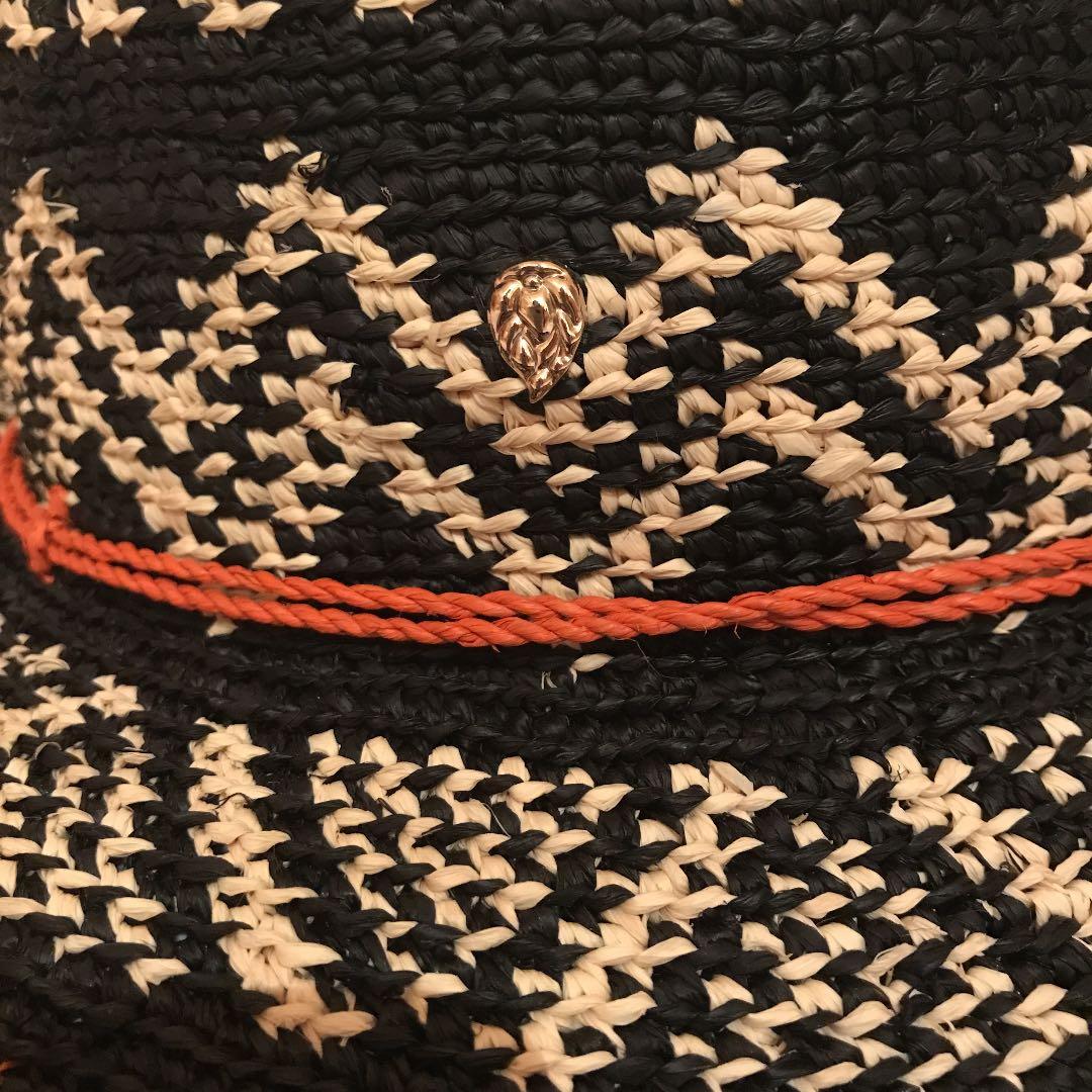 ヘレン・カミンスキー　HELEN KAMINSKI　URAM　ラフィア　つば広