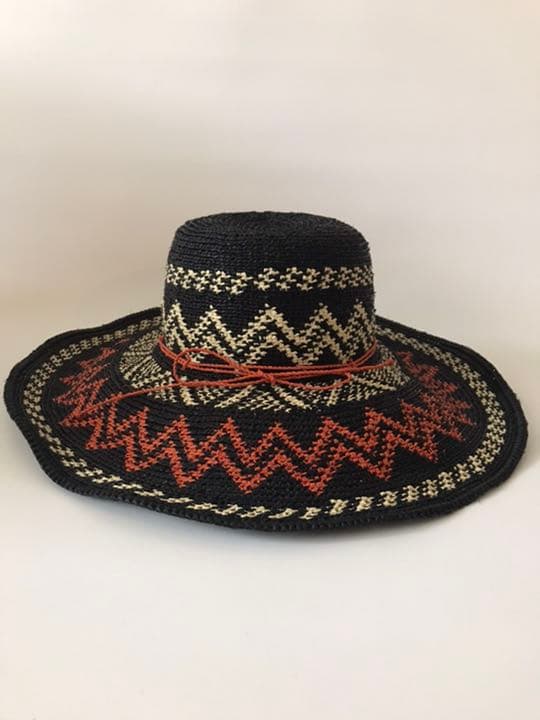 ヘレン・カミンスキー　HELEN KAMINSKI　URAM　ラフィア　つば広