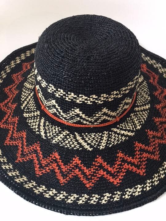 ヘレン・カミンスキー　HELEN KAMINSKI　URAM　ラフィア　つば広