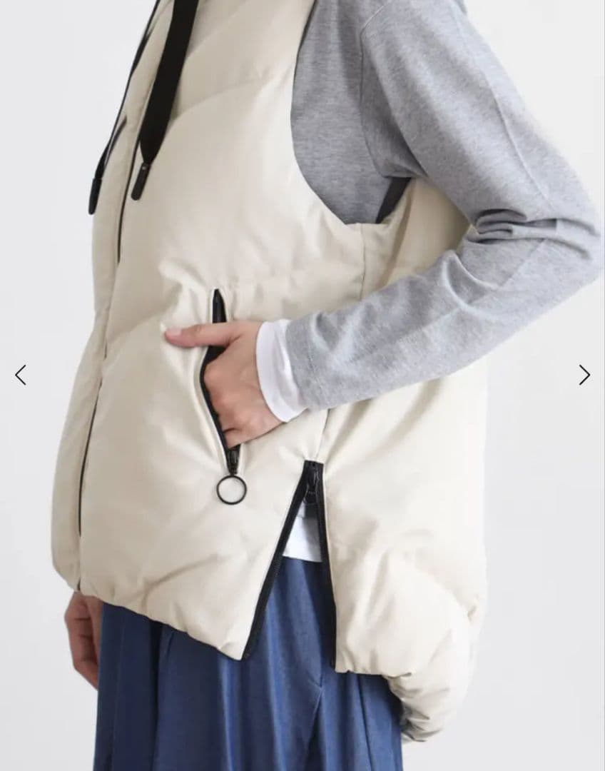 CLOVE　ソフトツイルダウンベスト