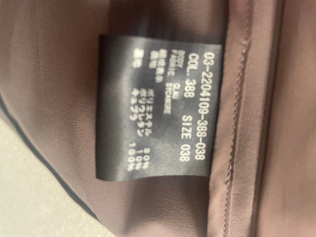 美品Theory luxe 38 テーラードジャケット ブラウン系