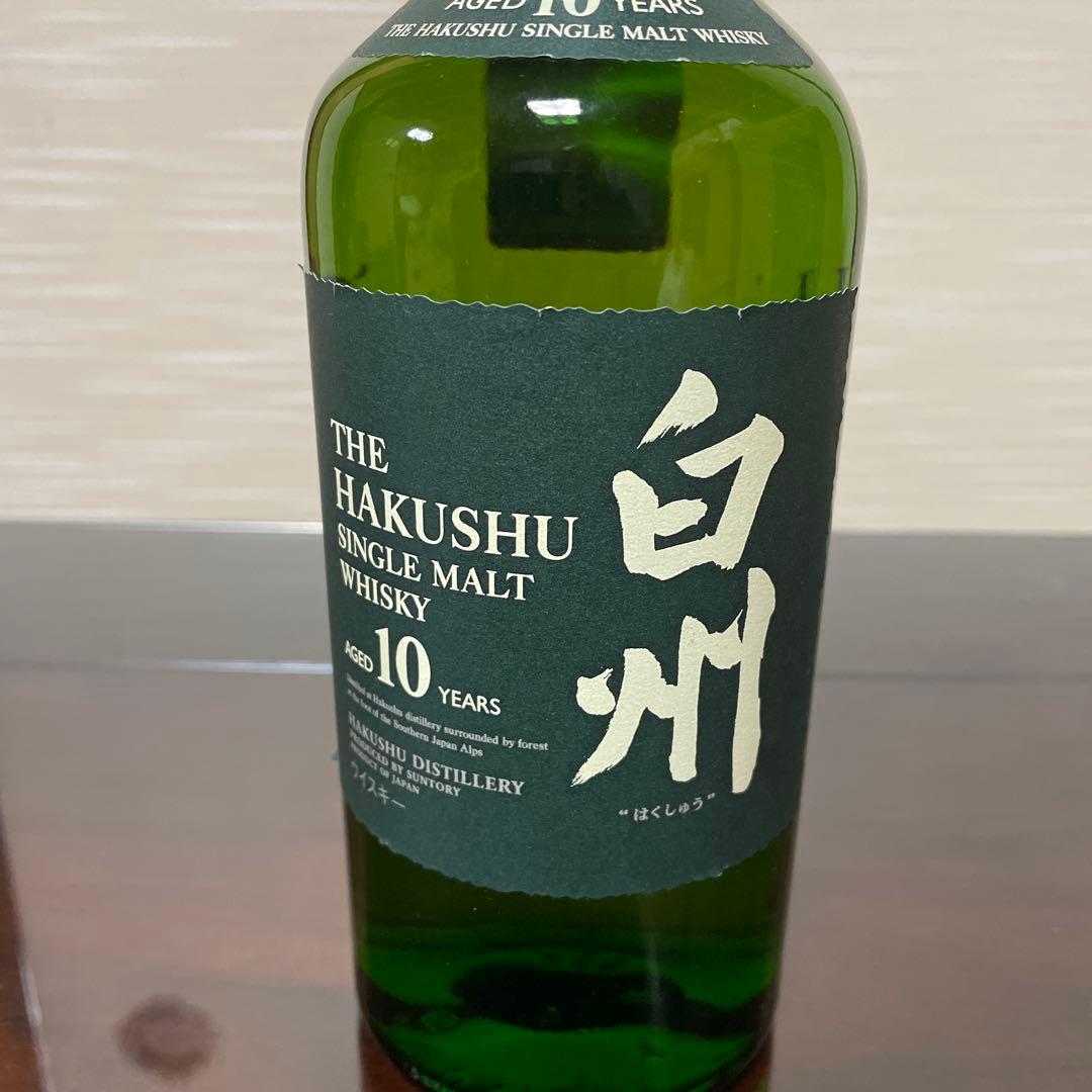 白州 10年 シングルモルトウイスキー 【終売品】700ml