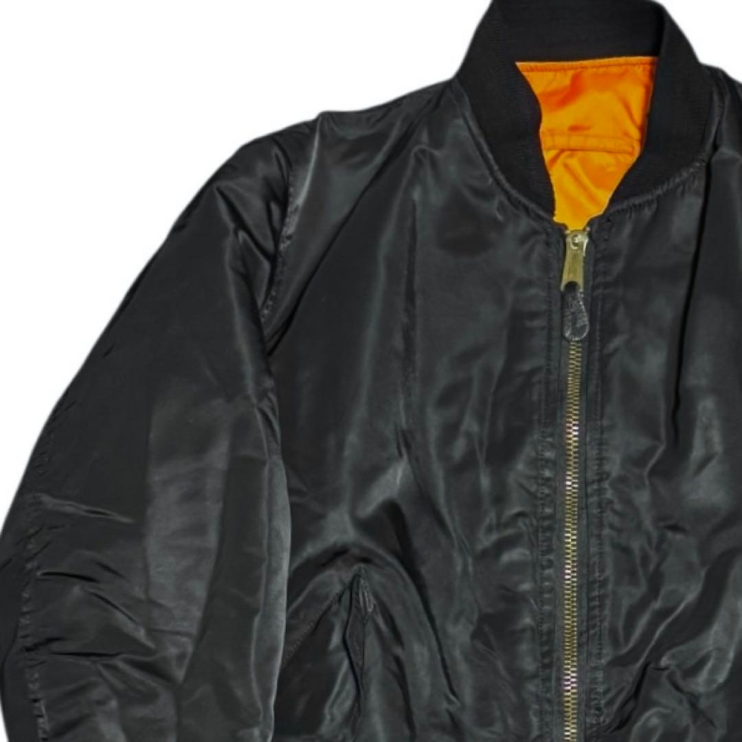 稀少XL-Tall 藤原ヒロシ ALPHA 90s USA製 MA-1 ブラック