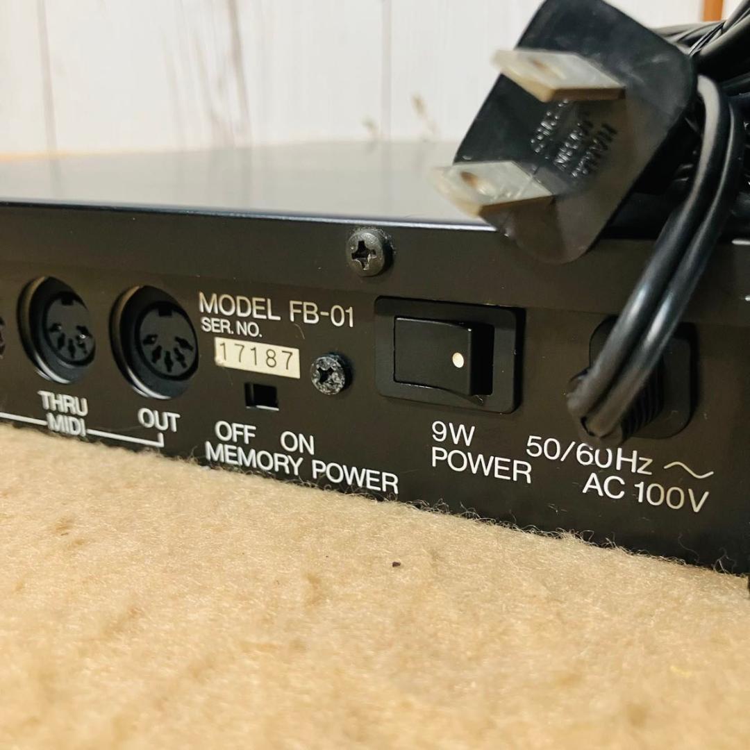 YAMAHA FMサウンドジェネレーター FB-01 動作品 音源モジュール