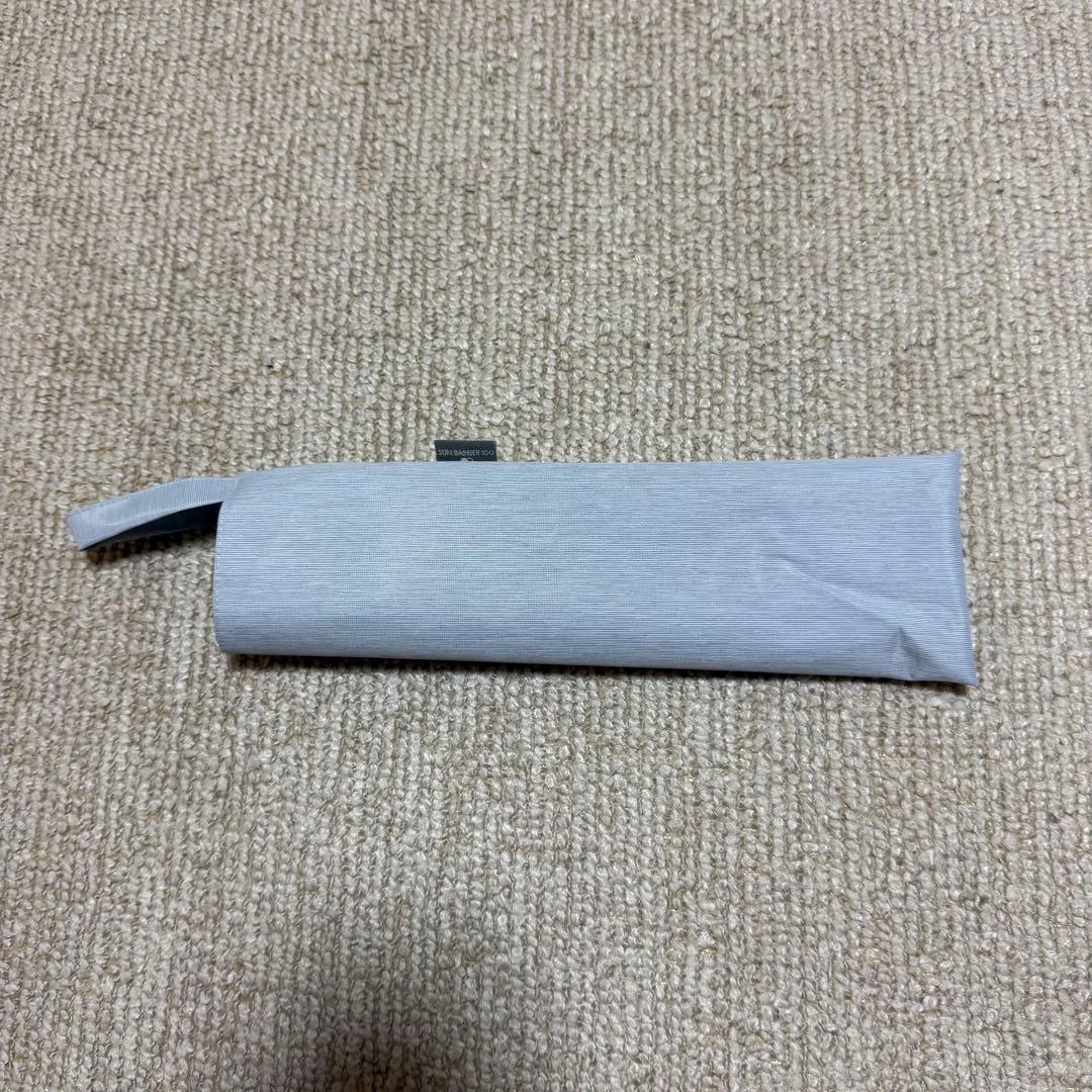 サンバリア100　２段折コンパクト　moku　ブルー　日傘