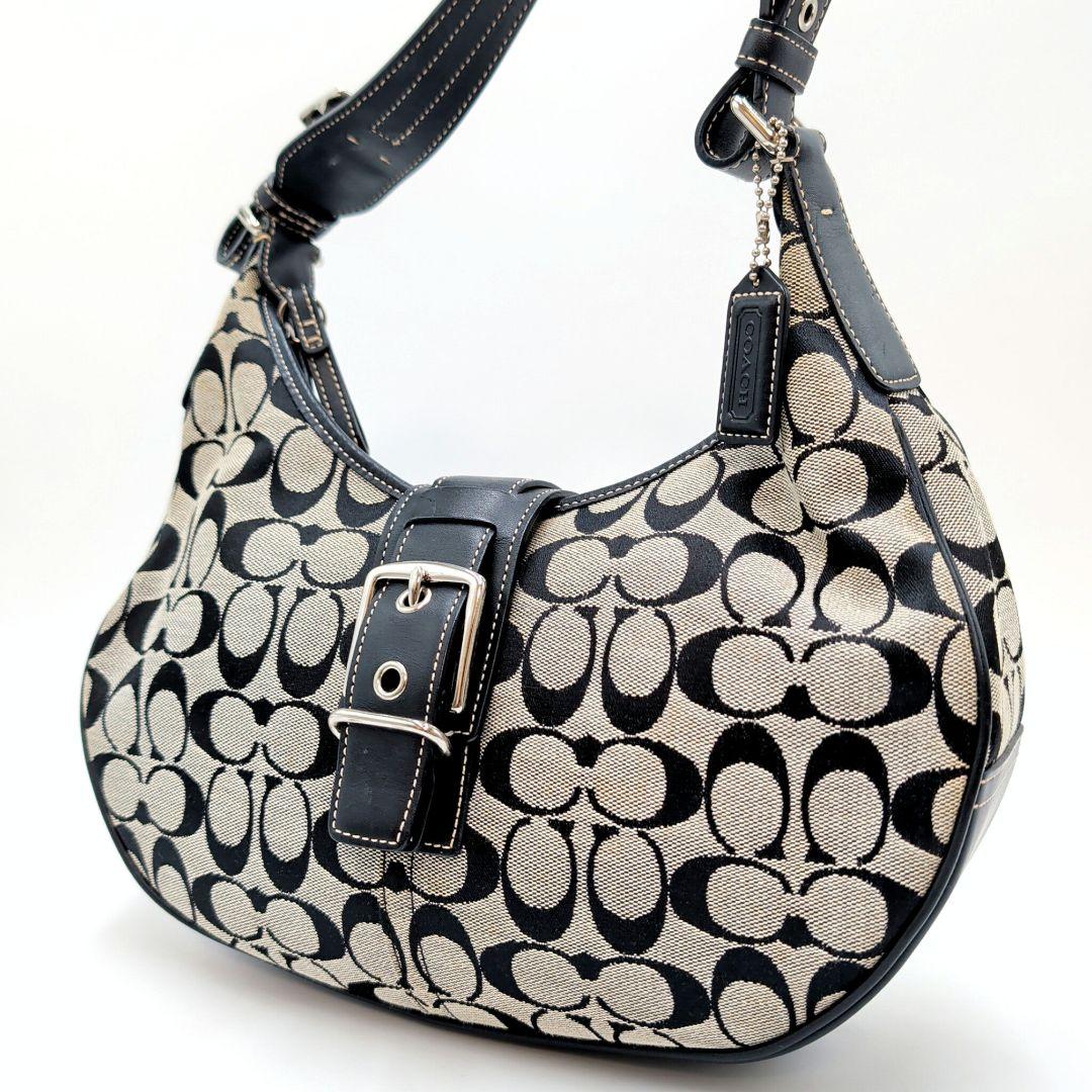 COACH ソーホー ワンショルダーバッグ コーチ シグネチャー y2k 黒