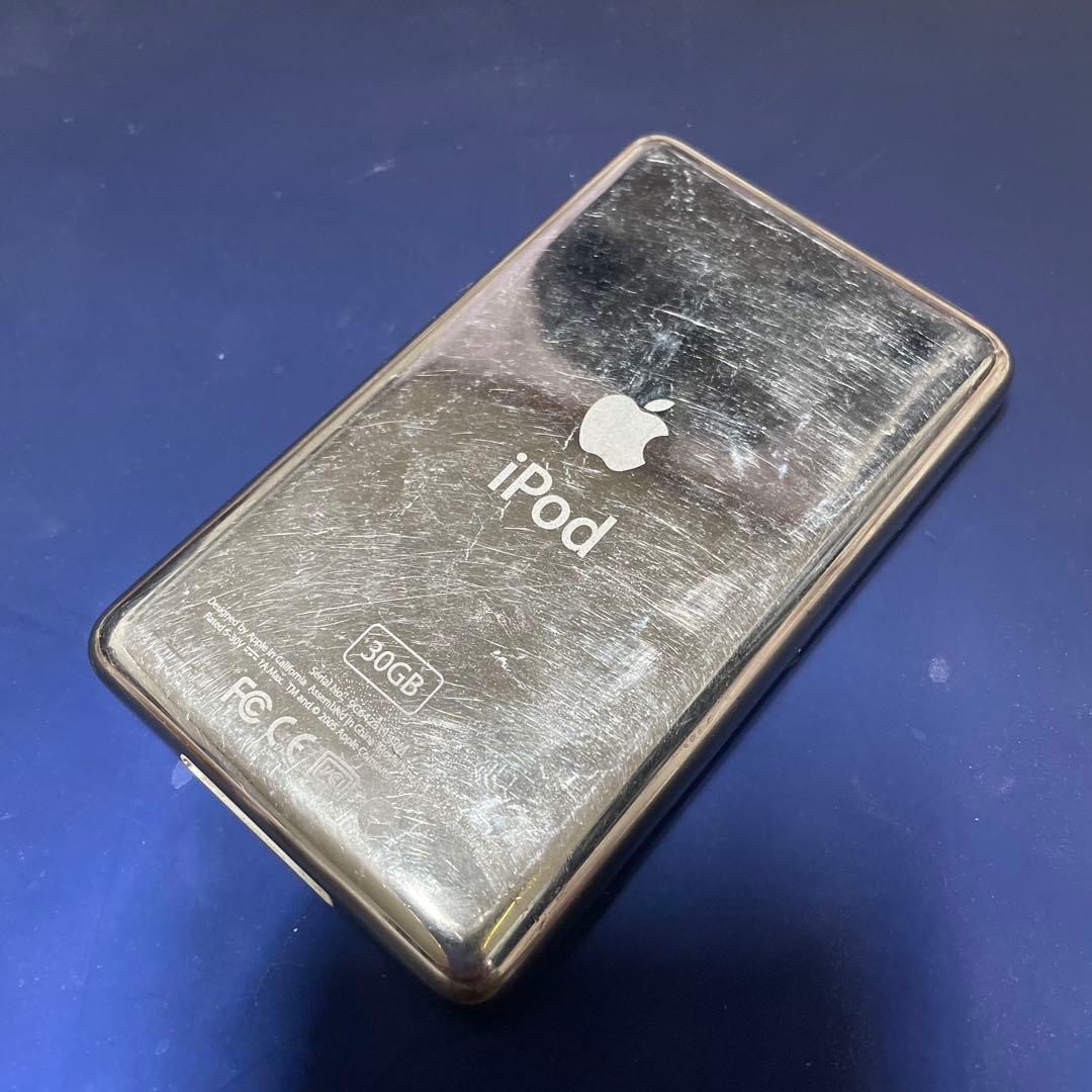 iPod 第5世代 30GBモデル→40GBに換装 バッテリー交換済み