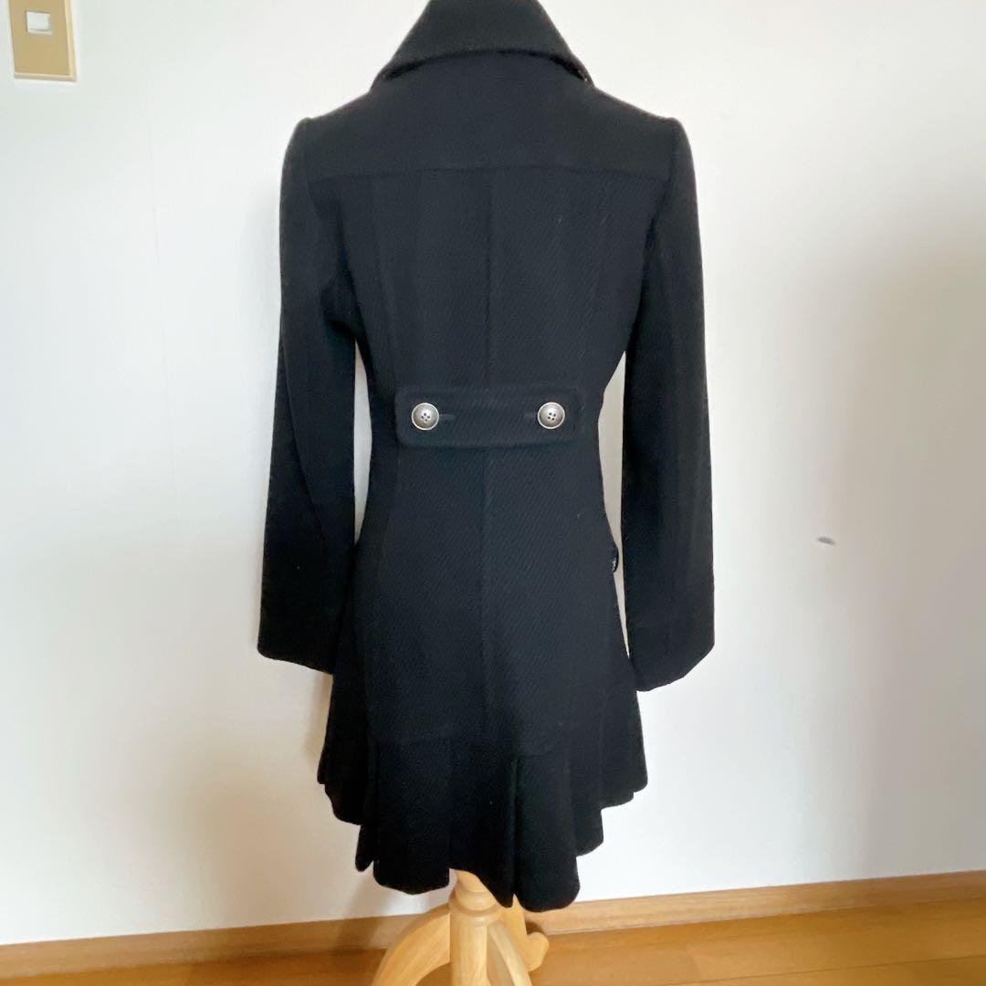 Burberry Blue Label ブラックコート 38