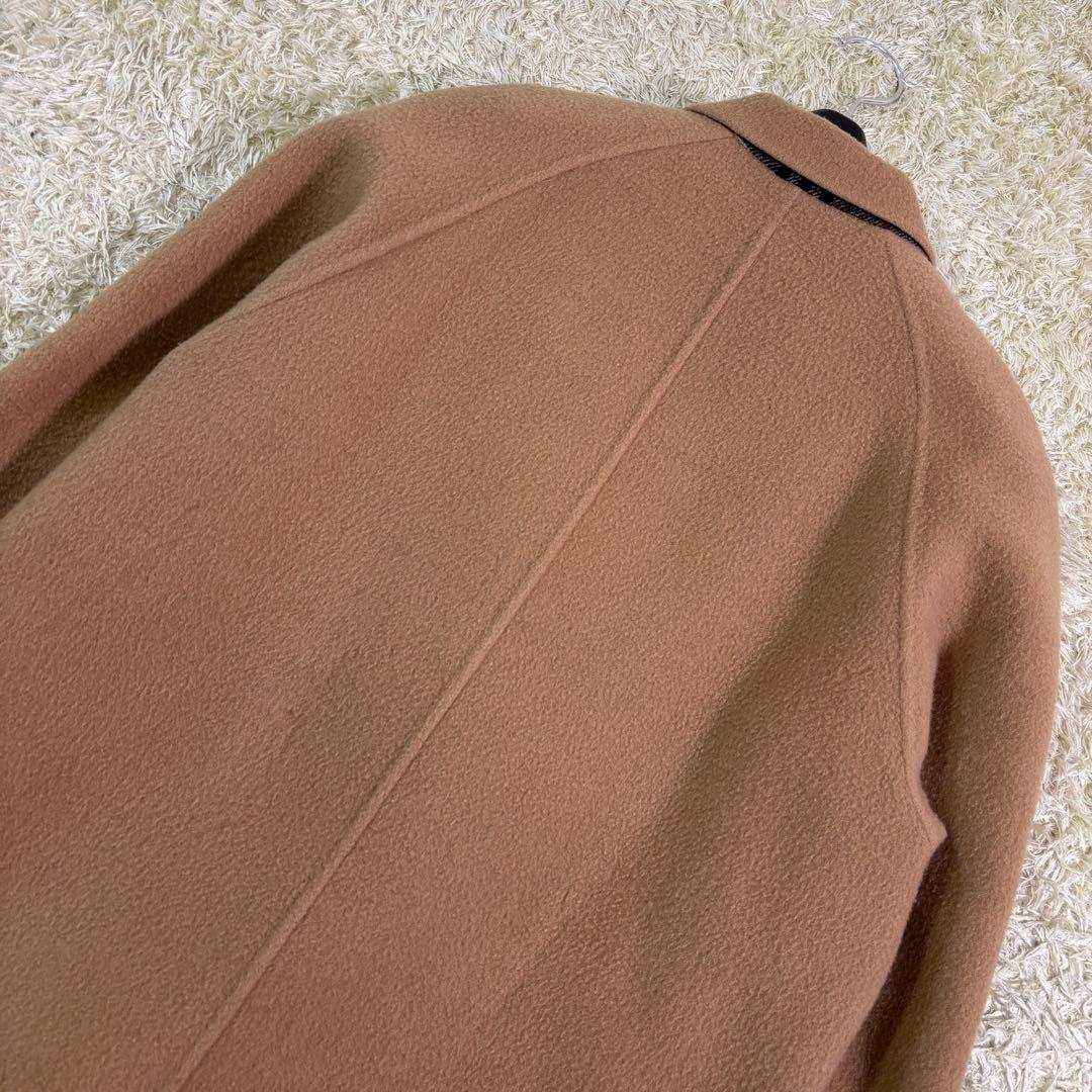 バーバリーズ　袖裏　ノバチェック　ビンテージ　ウール　チェスターコート