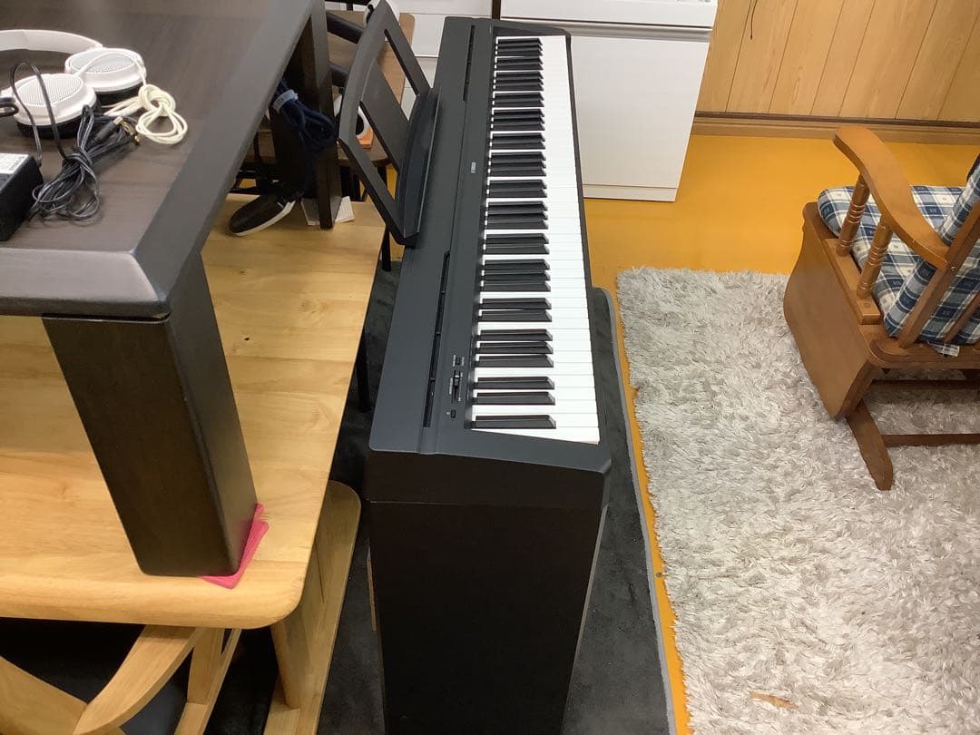ヤマハ　電子ピアノ　P-45B　88鍵盤　ブラック
