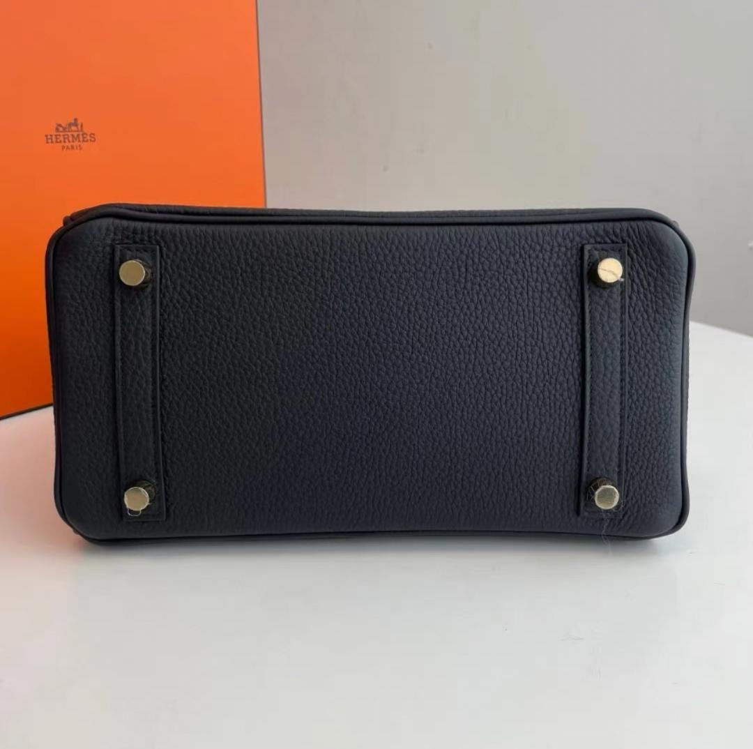 HERMES バーキン 25 ブラック ハンドバッグ