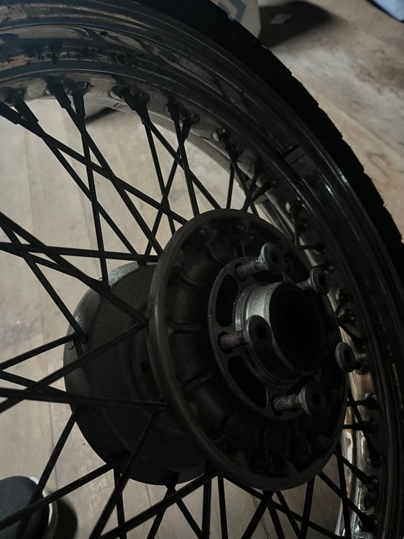 Dunlop スポークホイール タイヤセット