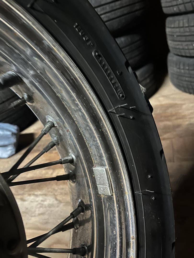 Dunlop スポークホイール タイヤセット