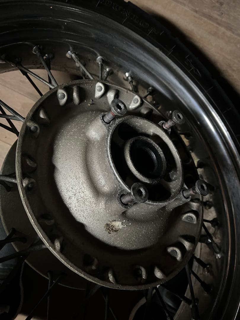 Dunlop スポークホイール タイヤセット